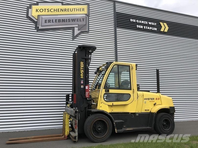 Hyster H8.0FT6 Dizel forkliftler