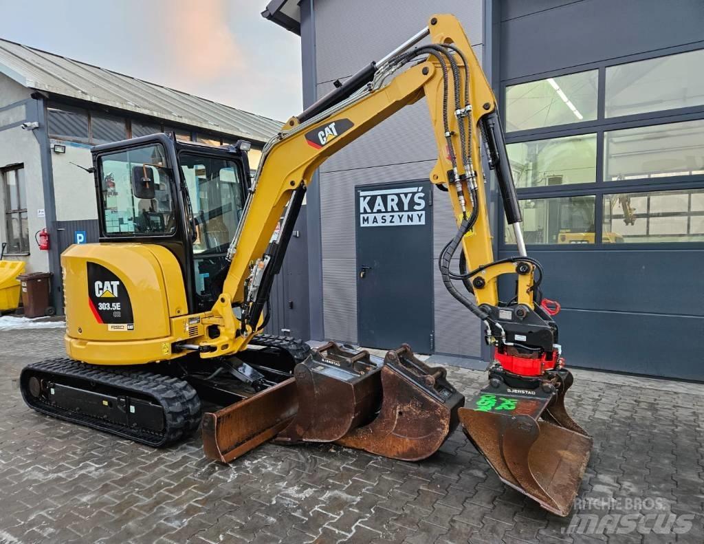 CAT 303.5 E CR Mini ekskavatörler, 7 tona dek