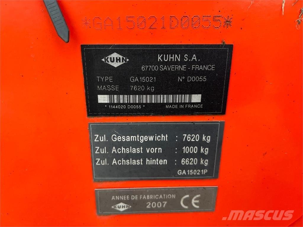 Kuhn GA 15021 Kendi yürür saman makinaları