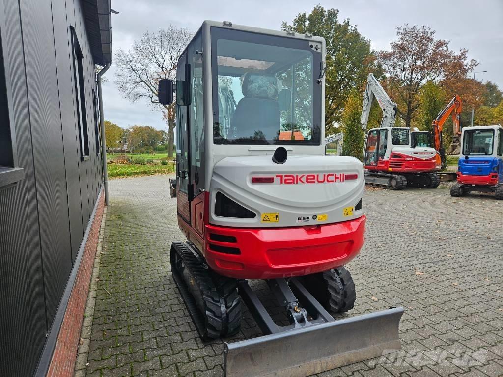Takeuchi TB 230 Mini ekskavatörler, 7 tona dek
