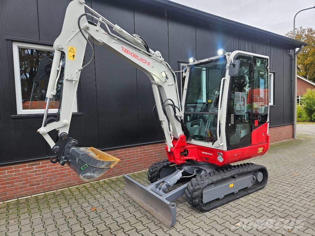 Takeuchi TB 230 Mini ekskavatörler, 7 tona dek
