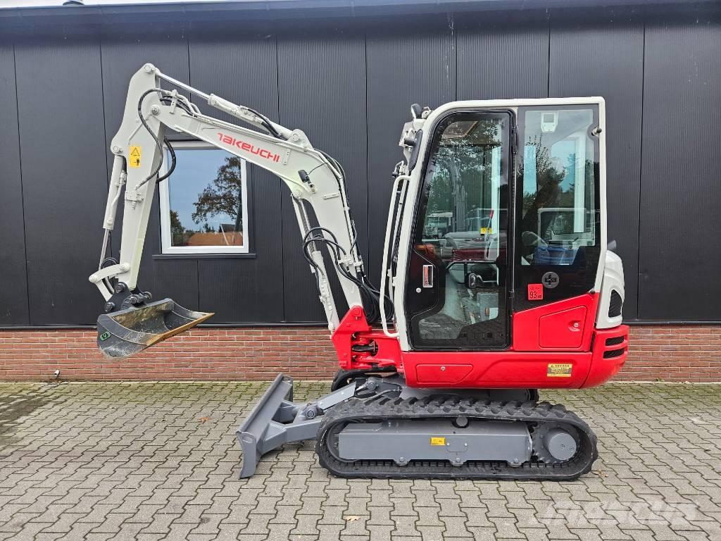 Takeuchi TB 230 Mini ekskavatörler, 7 tona dek