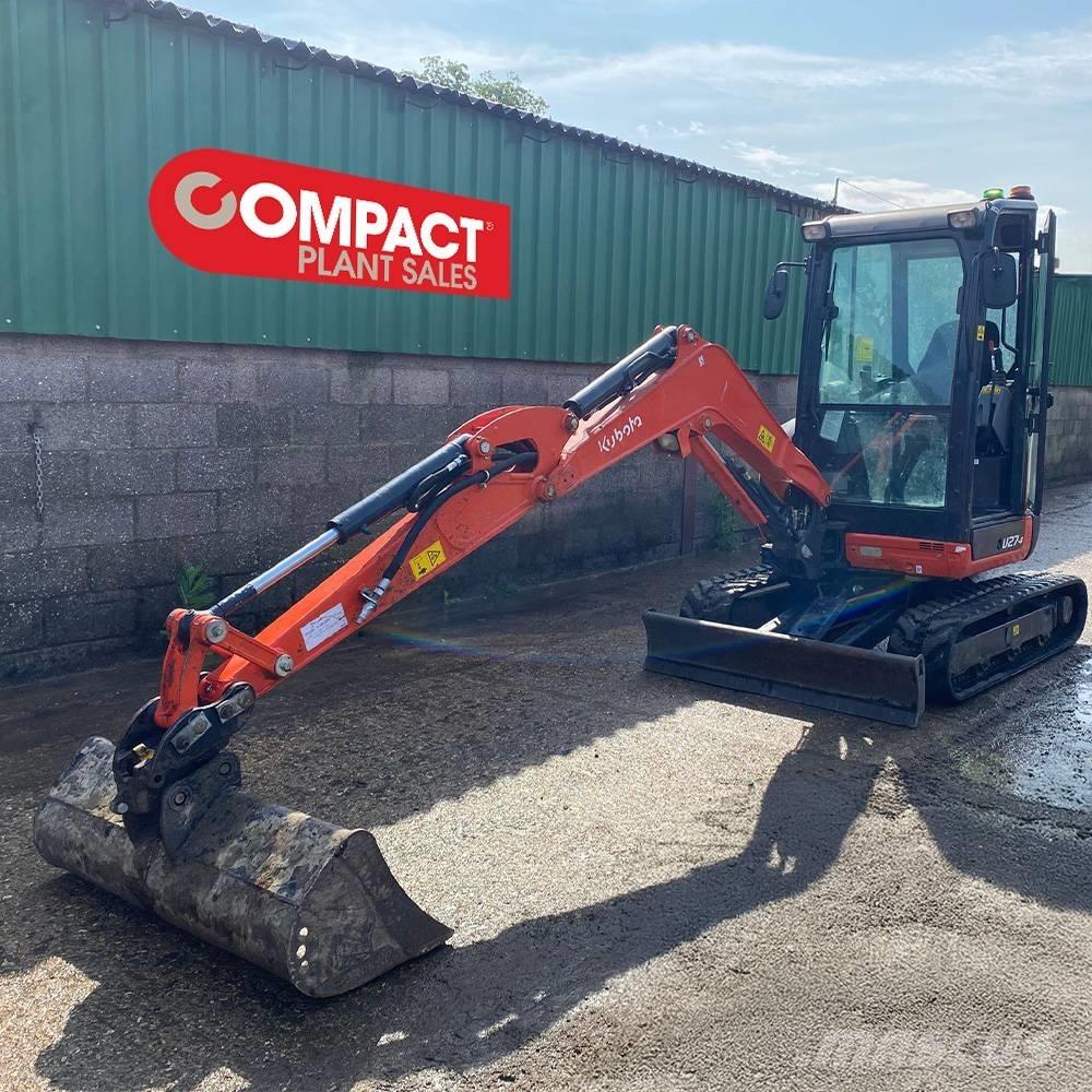 Kubota U 27-4 Mini ekskavatörler, 7 tona dek