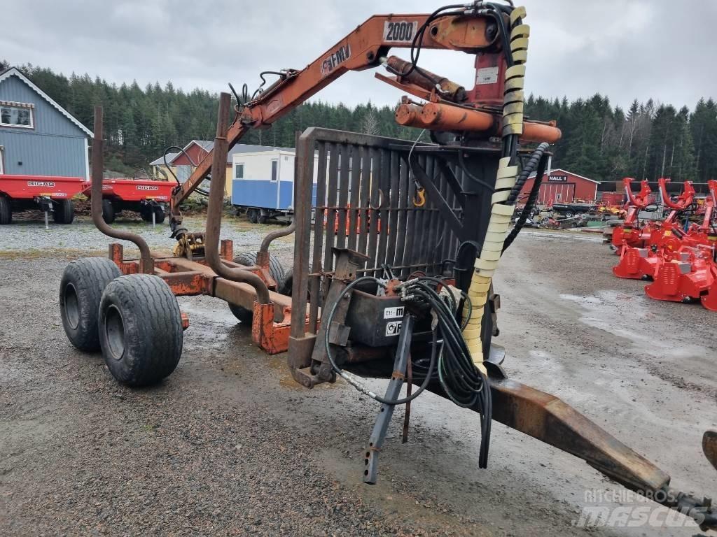 Moheda FMW2000 Orman römorkları
