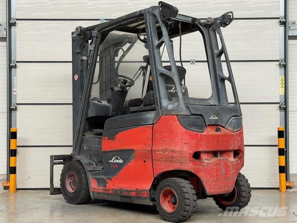 Linde E25H-01/600 Elektrikli forkliftler