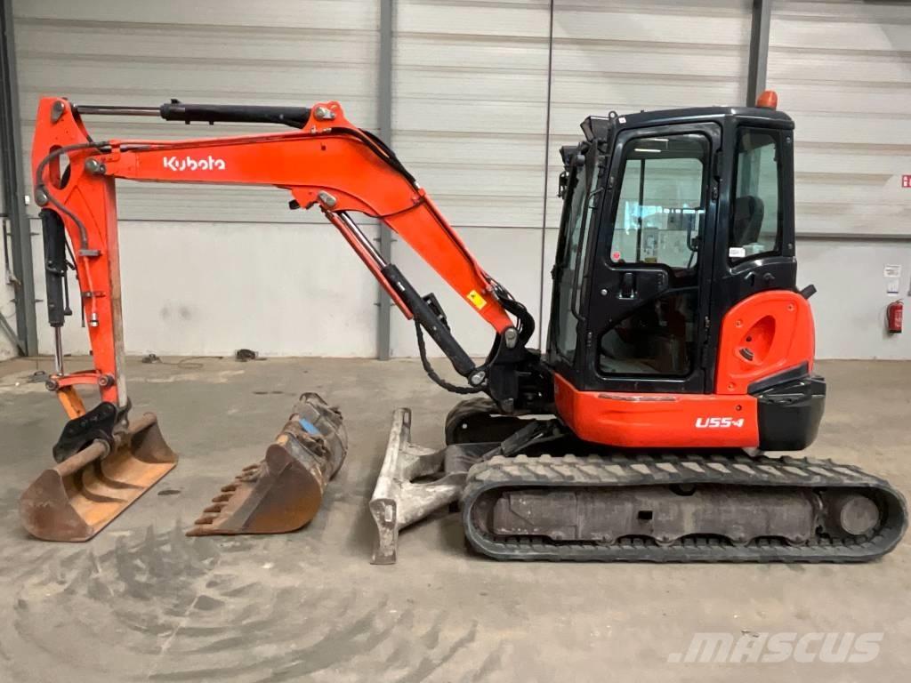 Kubota U 55-4 Mini ekskavatörler, 7 tona dek