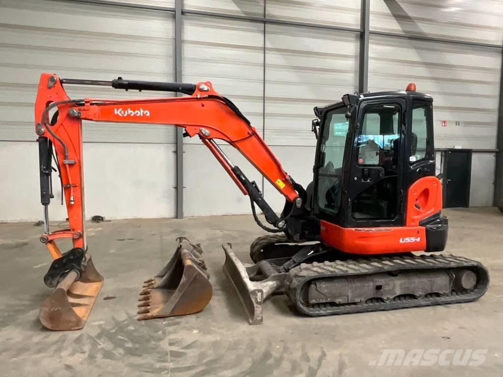 Kubota U 55-4 Mini ekskavatörler, 7 tona dek