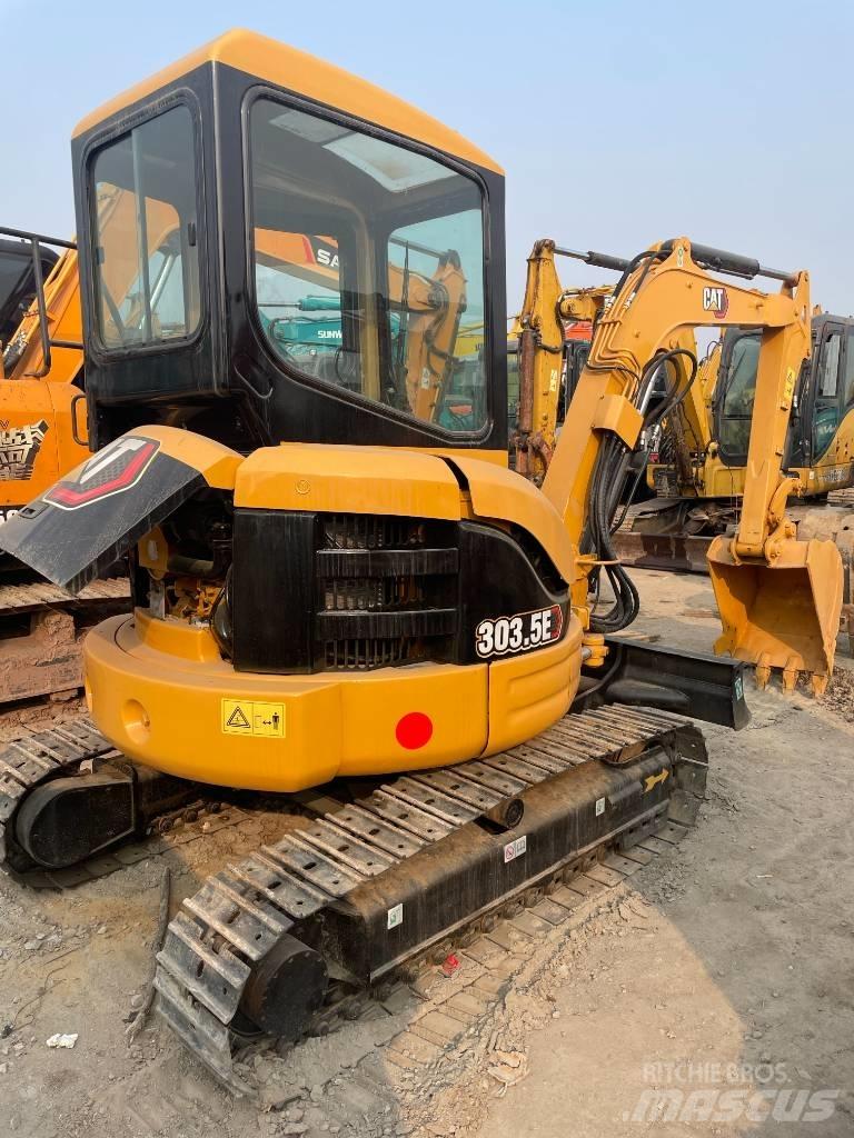 CAT 303.5E Mini ekskavatörler, 7 tona dek