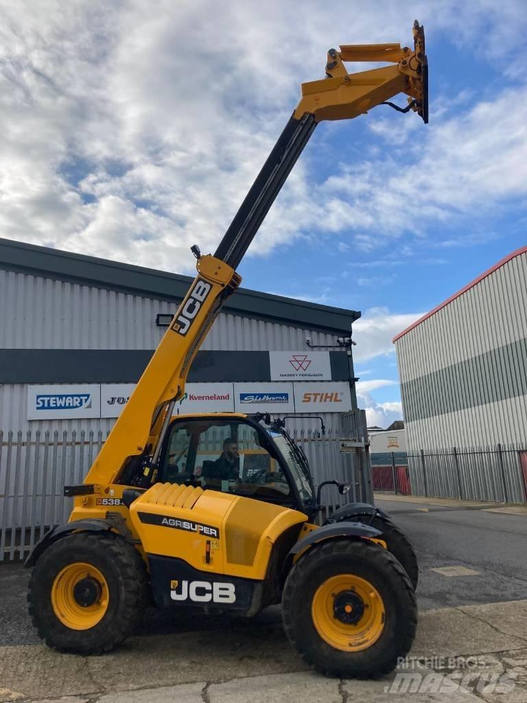 JCB 538-60 Tarimsal teleskopik yükleyiciler