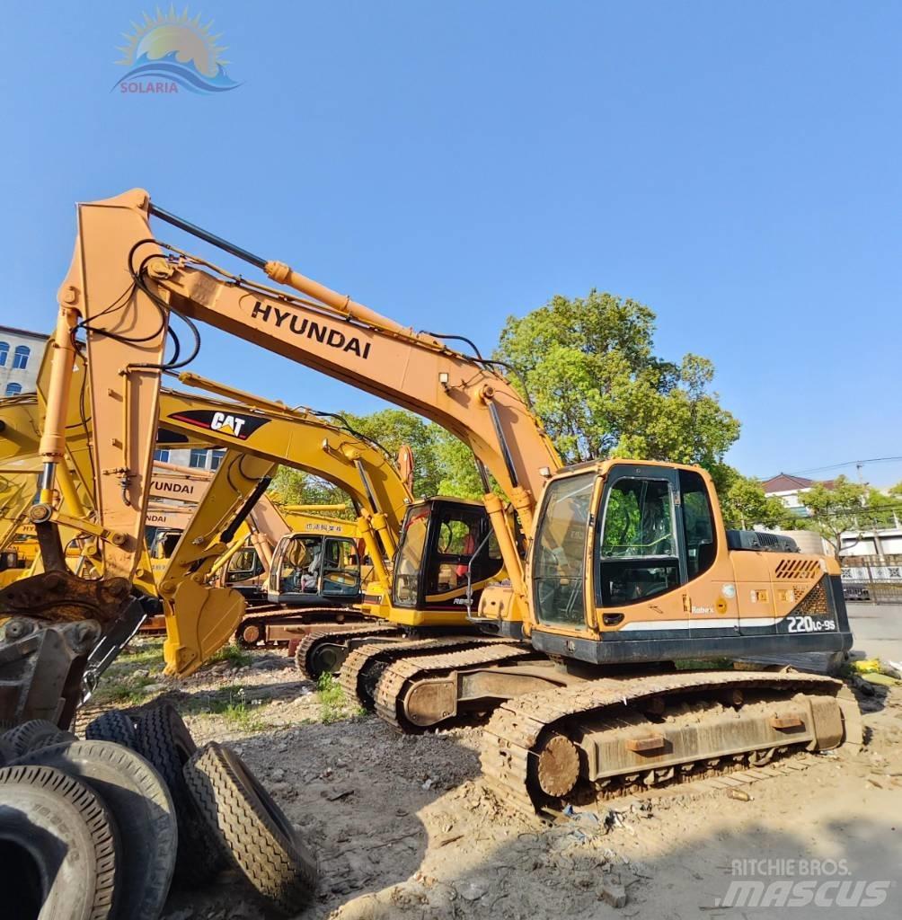 Hyundai R220LC-9S Paletli ekskavatörler