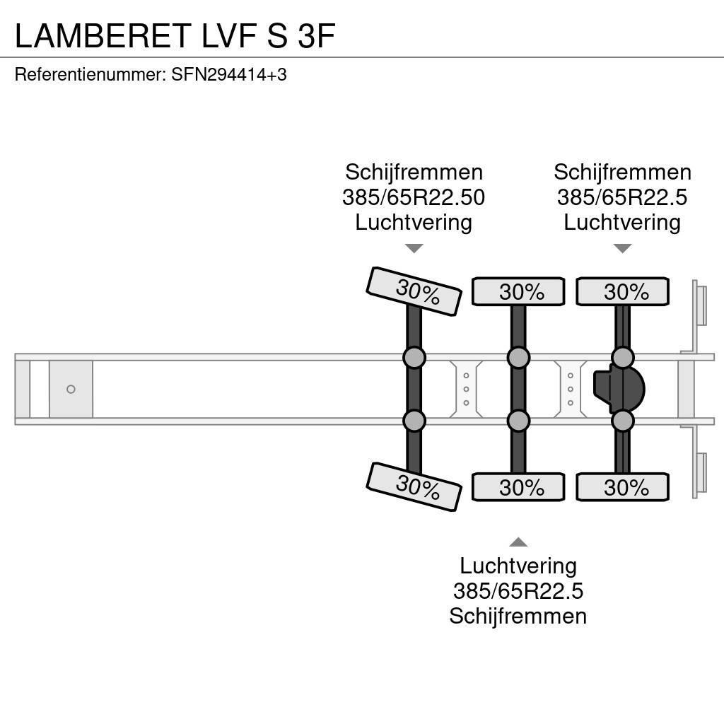 Lamberet LVF S 3F Frigofrik çekiciler