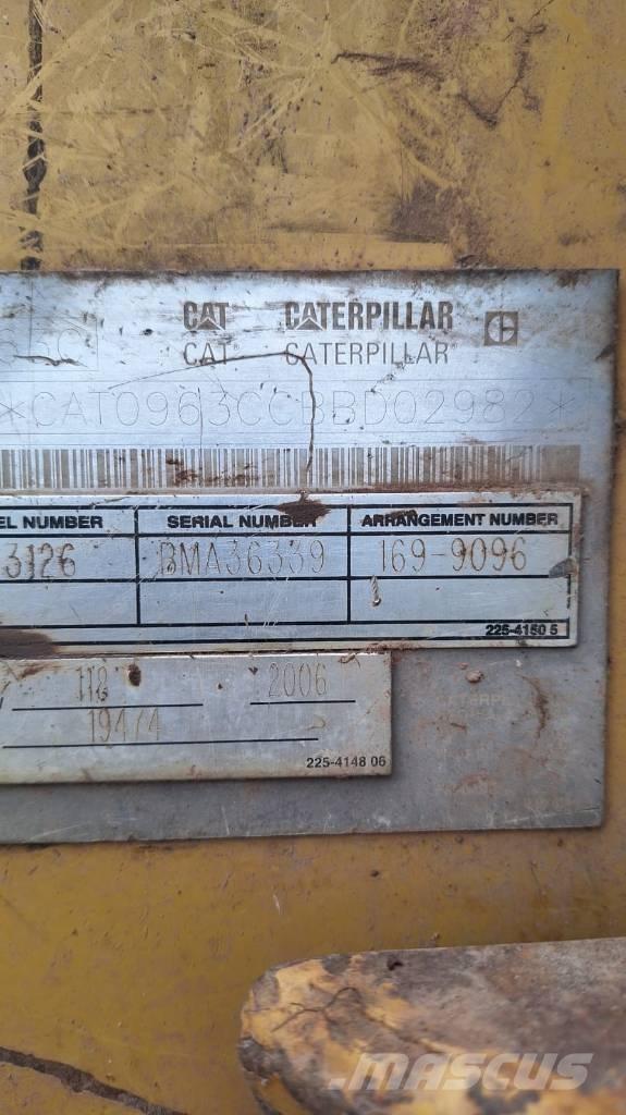 CAT 963 C Paletli yükleyiciler