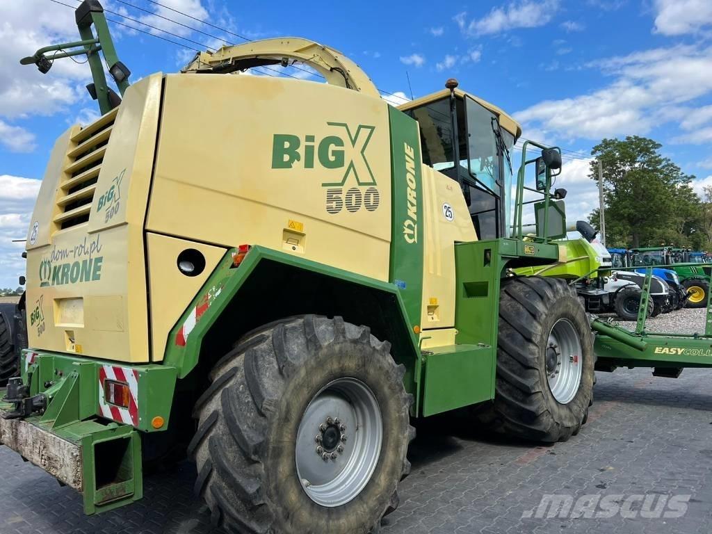 Krone Big X 500 Kendi yürür silaj makinalari