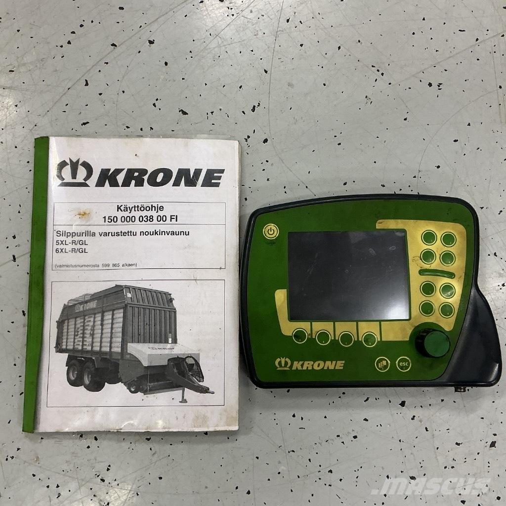 Krone 5 XL GL Kendi yükler römorklar