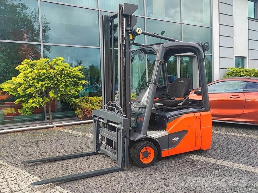 Linde E16C-02 Elektrikli forkliftler