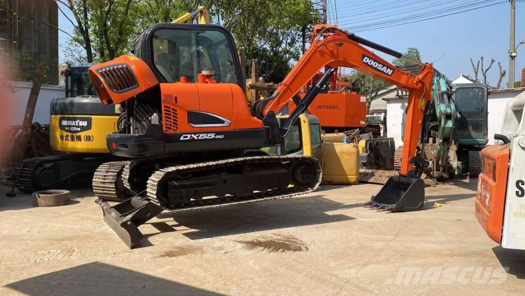 Doosan DX 55 Mini ekskavatörler, 7 tona dek