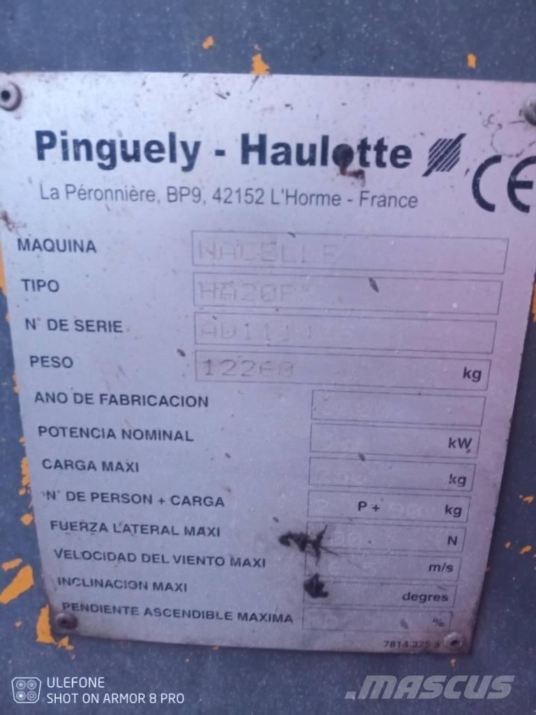 Haulotte HA 20 PX Körüklü personel platformları