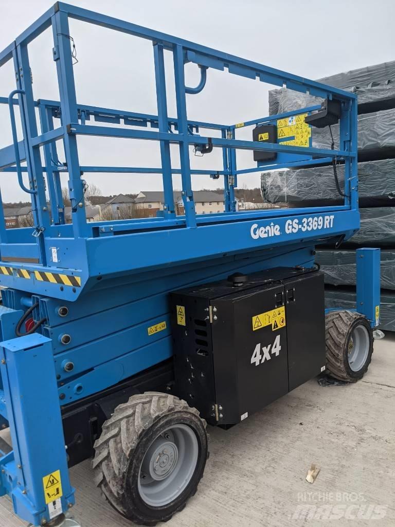 Genie GS 3369 RT Makasli platformlar