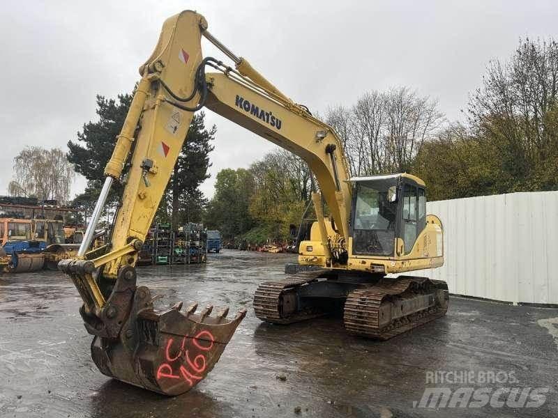 Komatsu PC160LC-7K Paletli ekskavatörler