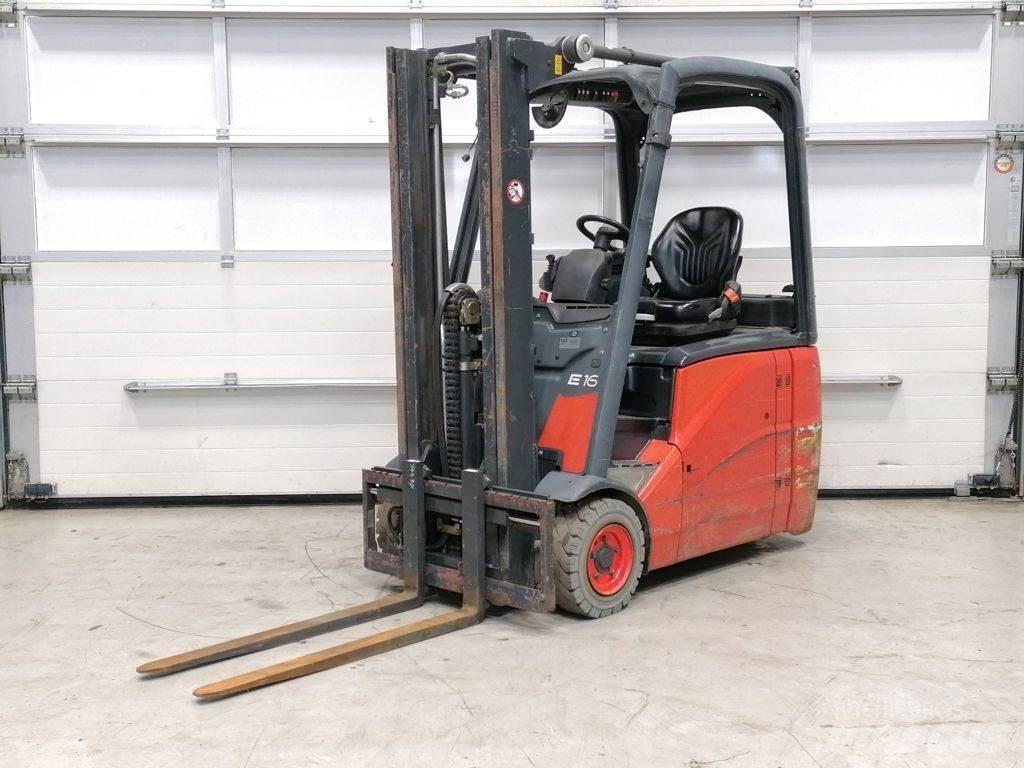 Linde E16H-01 Elektrikli forkliftler