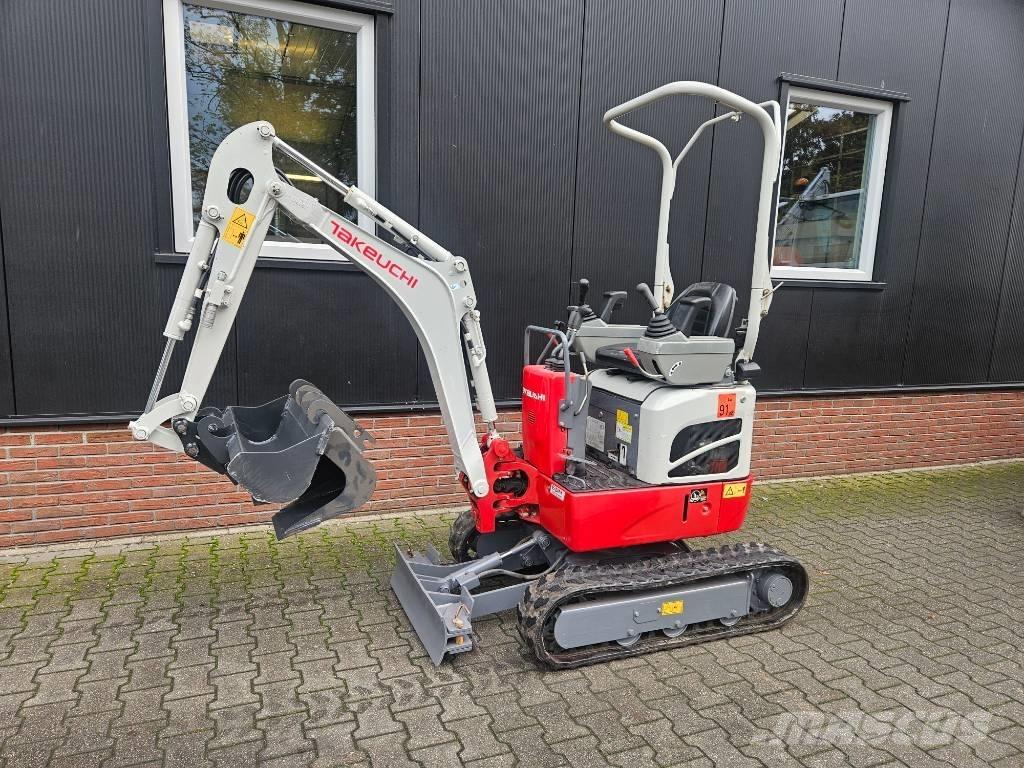 Takeuchi TB 210 R Mini ekskavatörler, 7 tona dek