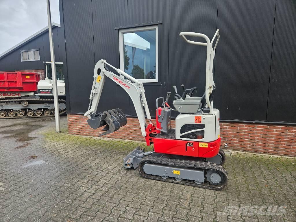 Takeuchi TB 210 R Mini ekskavatörler, 7 tona dek