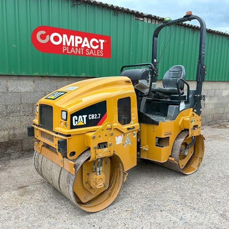 CAT CB 2.7 Çift tamburlu silindirler