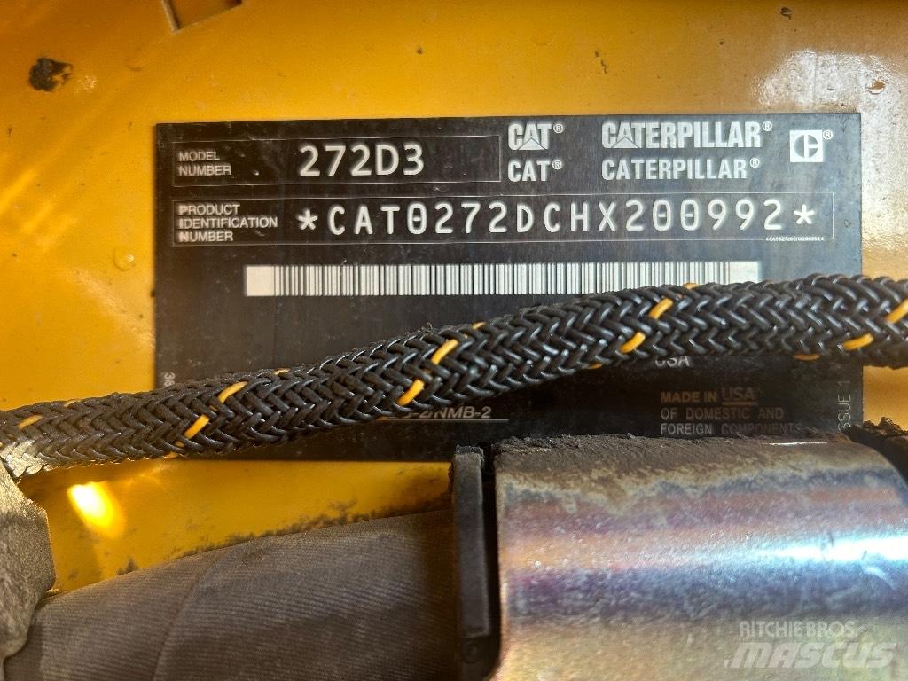 CAT 272 D3 Skid steer loderler
