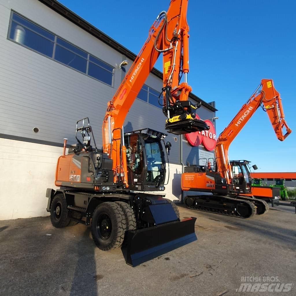 Hitachi ZX150W-7 Lastik tekerli ekskavatörler