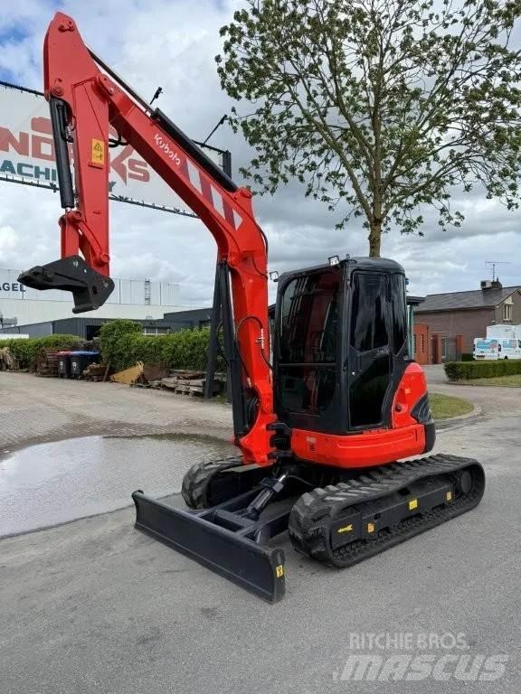 Kubota U50 Mini ekskavatörler, 7 tona dek