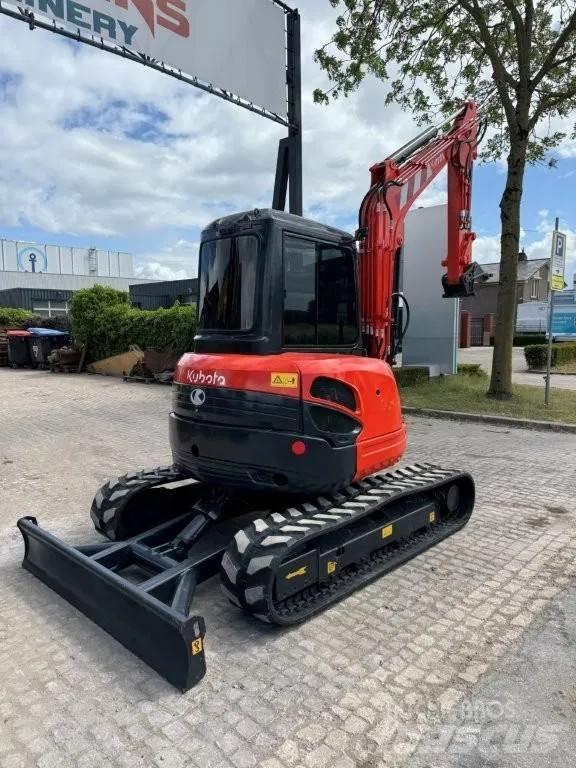 Kubota U50 Mini ekskavatörler, 7 tona dek