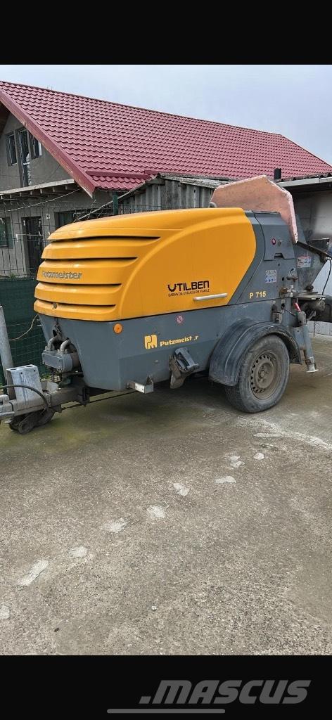 Putzmeister P 715 TD Beton pompaları