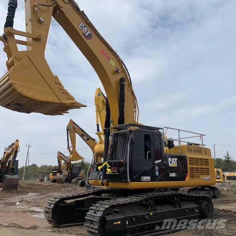 CAT 349 D Paletli ekskavatörler