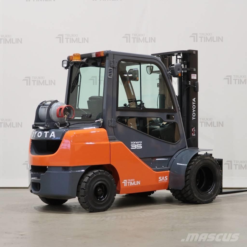 Toyota 02-8FGJF35 LPG'li forkliftler