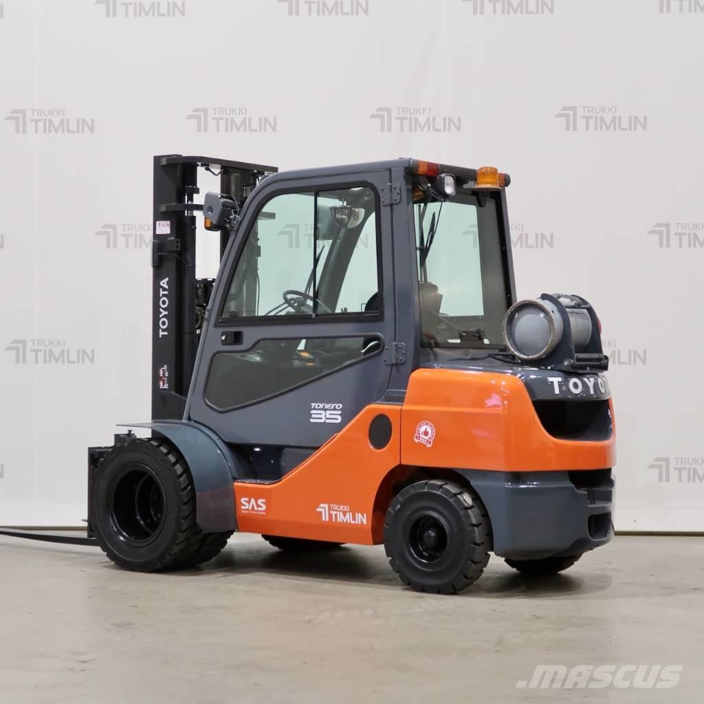 Toyota 02-8FGJF35 LPG'li forkliftler