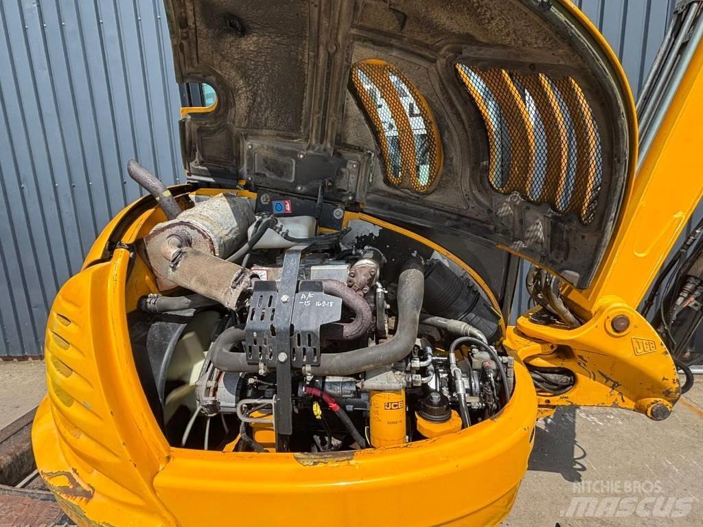 JCB 8065 RTS Mini ekskavatörler, 7 tona dek
