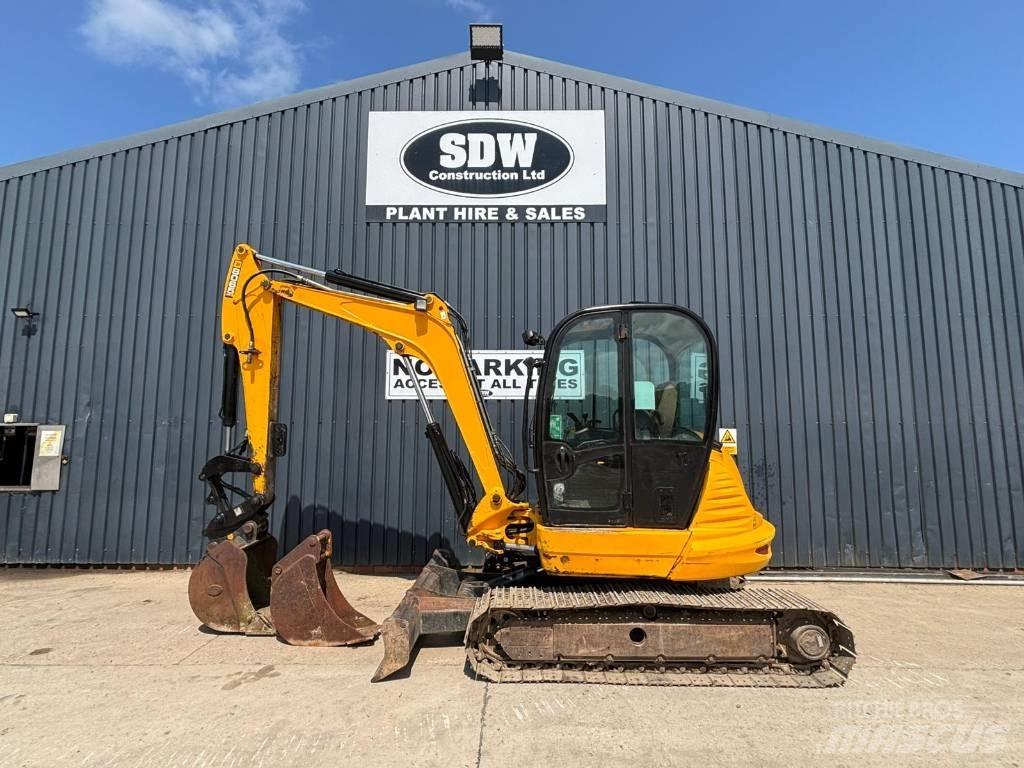 JCB 8065 RTS Mini ekskavatörler, 7 tona dek