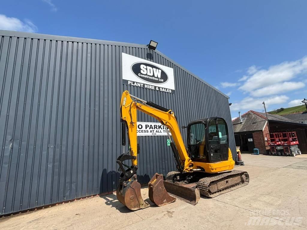 JCB 8065 RTS Mini ekskavatörler, 7 tona dek