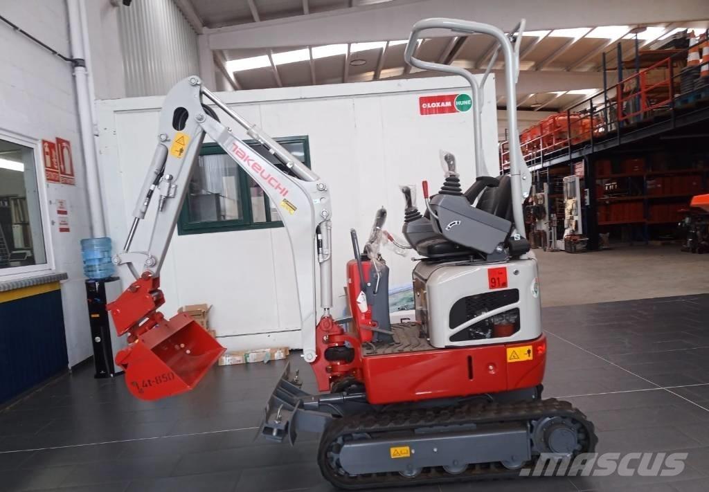 Takeuchi TB 210 R Mini ekskavatörler, 7 tona dek