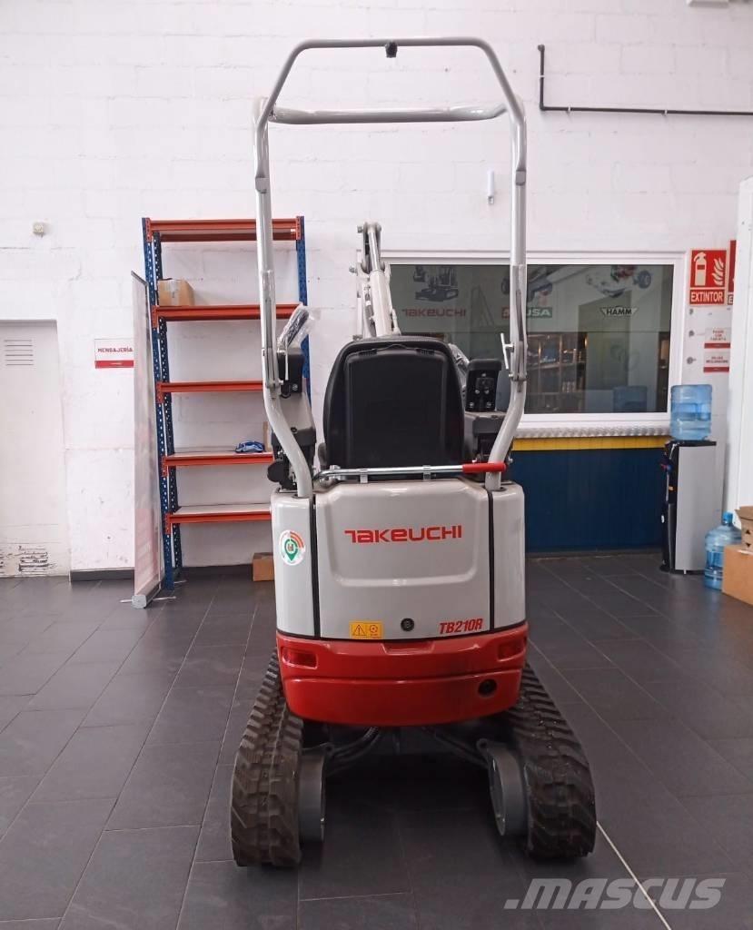 Takeuchi TB 210 R Mini ekskavatörler, 7 tona dek
