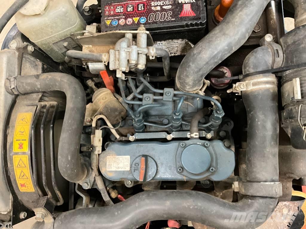 Kubota K 008-3 Mini ekskavatörler, 7 tona dek