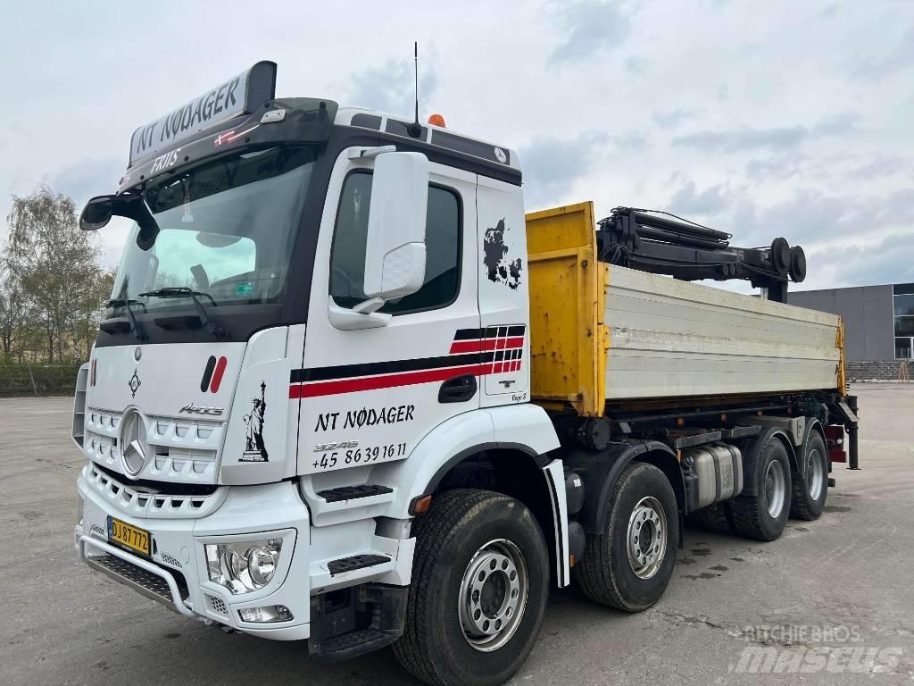 Mercedes-Benz 3246 Araç üzeri vinçler