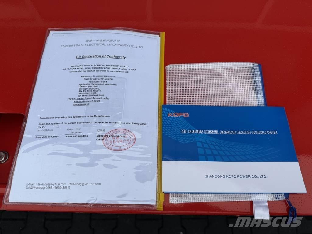 Ashita 80 kva Dizel Jeneratörler