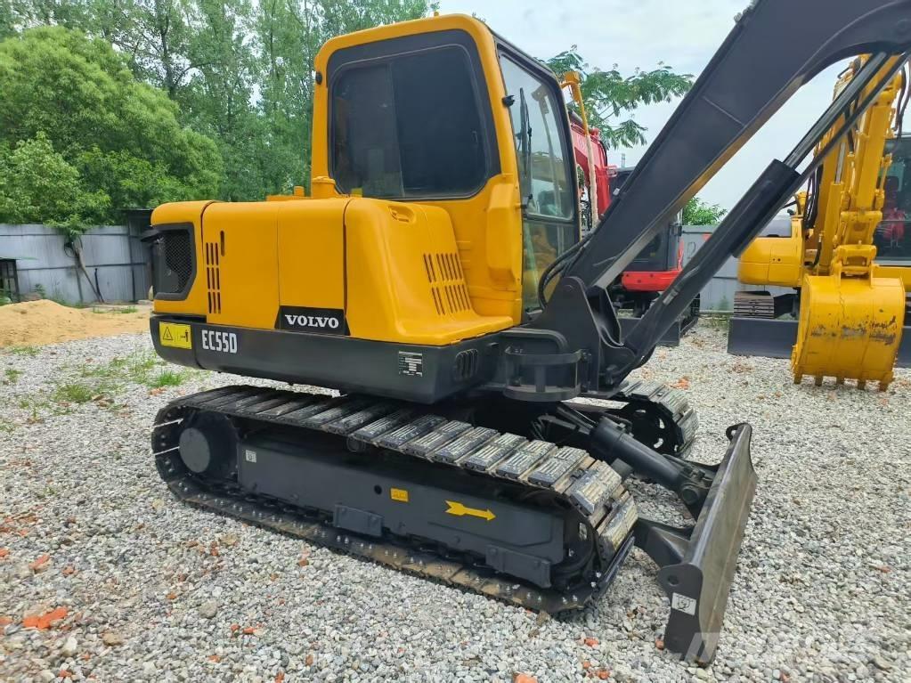 Volvo EC 55 Mini ekskavatörler, 7 tona dek