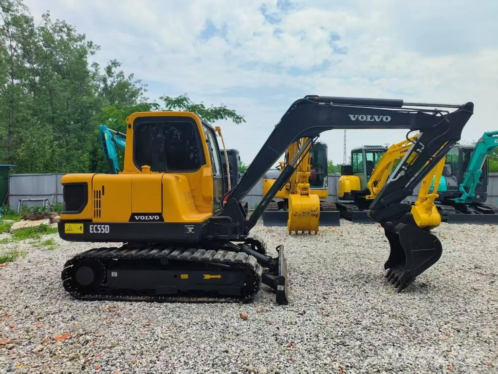 Volvo EC 55 Mini ekskavatörler, 7 tona dek