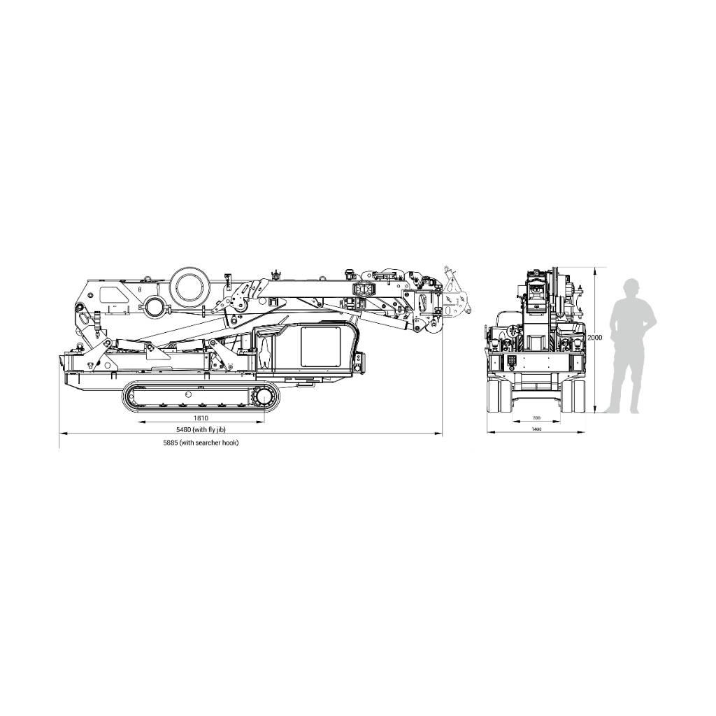 SPT 499 Mini vinçler
