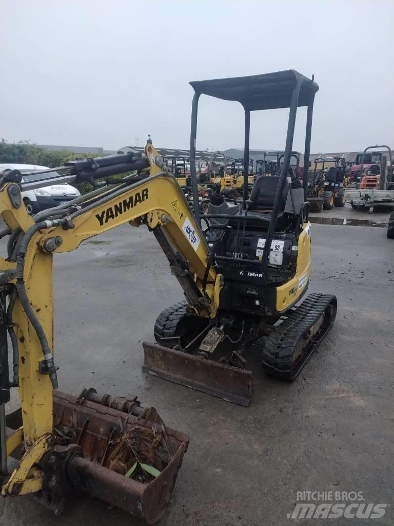 Yanmar Vio 17 U Mini ekskavatörler, 7 tona dek