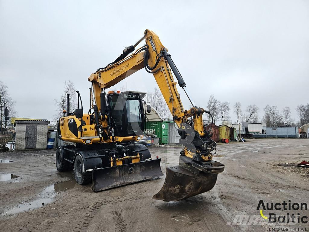 JCB JS 145 W Lastik tekerli ekskavatörler