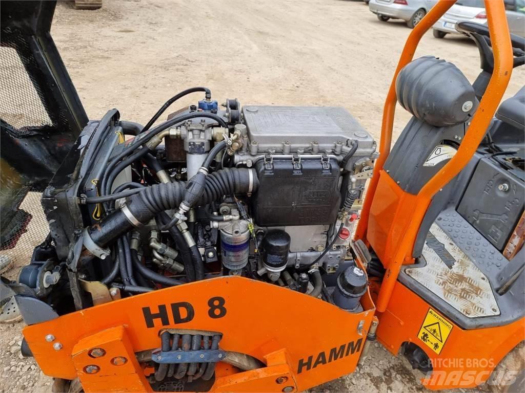 Hamm HD 8 VV Çift tamburlu silindirler