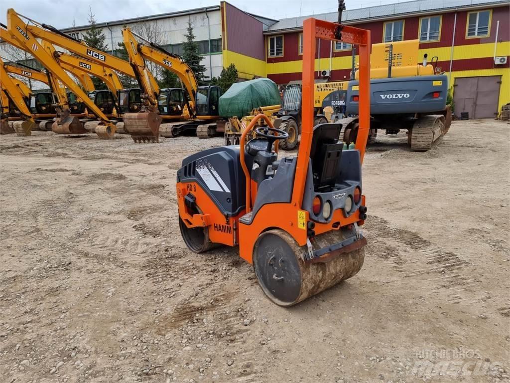 Hamm HD 8 VV Çift tamburlu silindirler